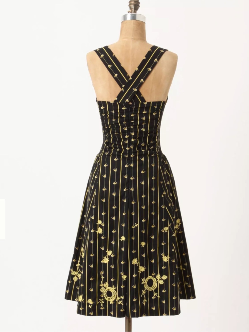 Moulinette Soeurs Ruched Martins Dress - Picture 2 of 3